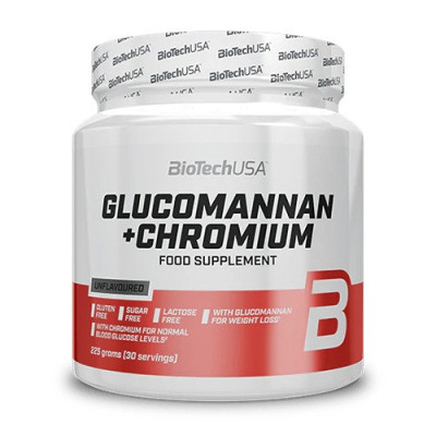 Biotech Glucomannan Chromium, 225 грамм