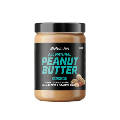 BioTech Peanut Butter, 400 грам - Crunchy
