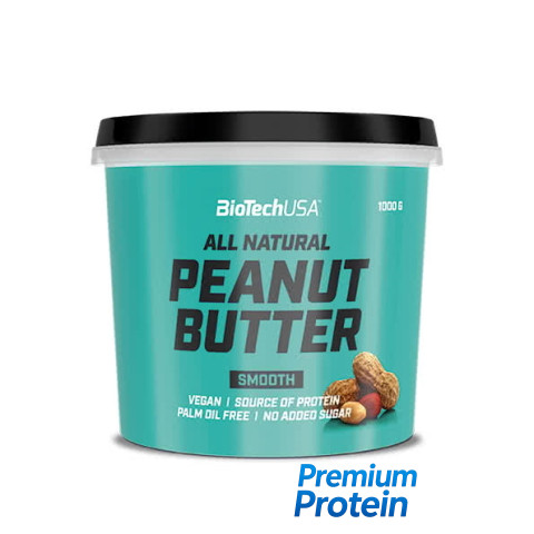 BioTech Peanut Butter, 1 кг - Smooth
