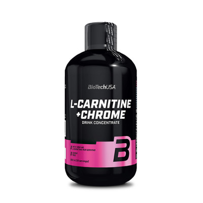 BioTech L-Carnitine + Chrome, 500 мл