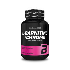 BioTech L-Carnitine + Chrome, 60 капсул