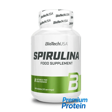 BioTech Spirulina, 100 таблеток