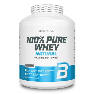 BioTech 100% Pure Whey Natural 2.27 кг