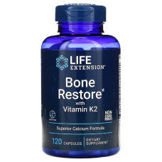 Life Extension Bone Restore with Vitamin K2 — capsules | 120