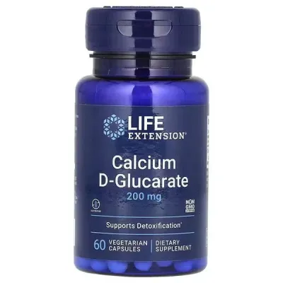 Life Extension Calcium D-Glucarate - capsules | 60 × 200 mg