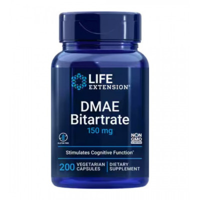 Life Extension DMAE Bitartrate — capsules | 200 × 150 mg