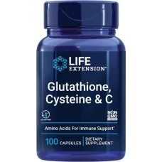 Life Extension Glutathione Cysteine & C — capsules | 100