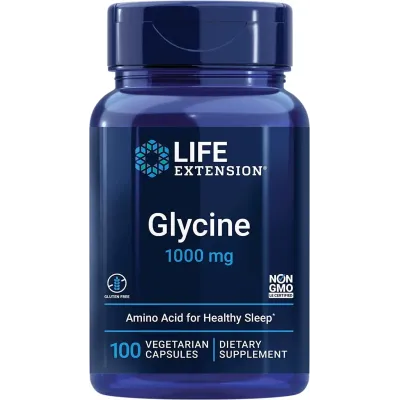 Life Extension Glycine — capsules | 100 × 1000 mg