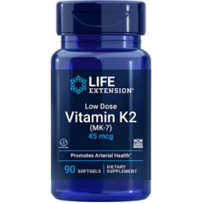 Life Extension Vitamin K2 — softgels | 90 × 45 mcg