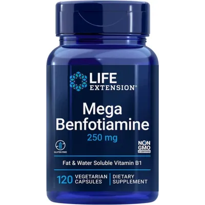 Life Extension Benfotiamine — capsules | 120 × 250 mg