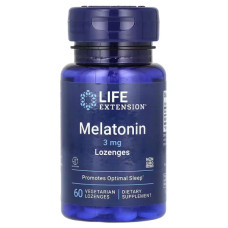 Life Extension Melatonin — lozenges | 60 × 3 mg