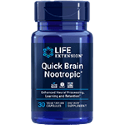 Life Extension Quick Brain Nootropic — capsules | 30