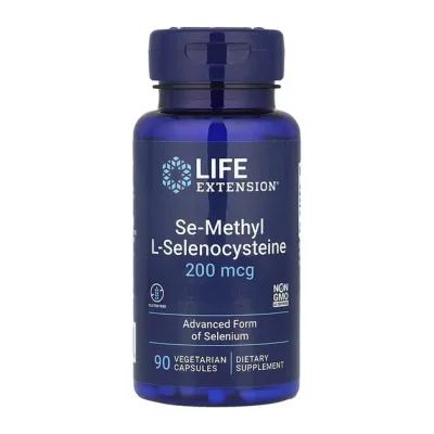 Life Extension Se-Methyl L-Selenocysteine — capsules | 90 × 200 mcg