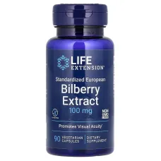 Life Extension Bilberry Extract — capsules | 90 × 100 mg