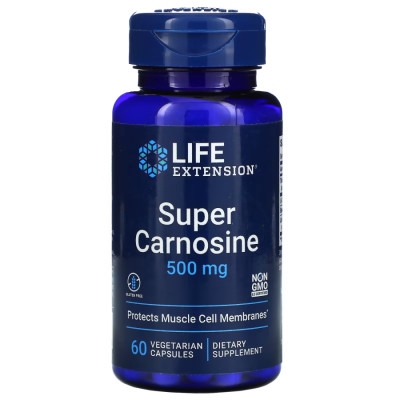 Life Extension Carnosine — capsules | 60 × 500 mg