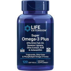 Life Extension Omega-3 Fish Oil — softgels | 120