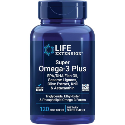 Life Extension Omega-3 Fish Oil — softgels | 120