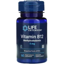 Life Extension Vitamin B12 (Methylcobalamin) — capsules | 60 × 5 mg