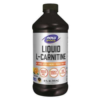 NOW Sports Carnitine — liquid | 473 ml × 1000 mg