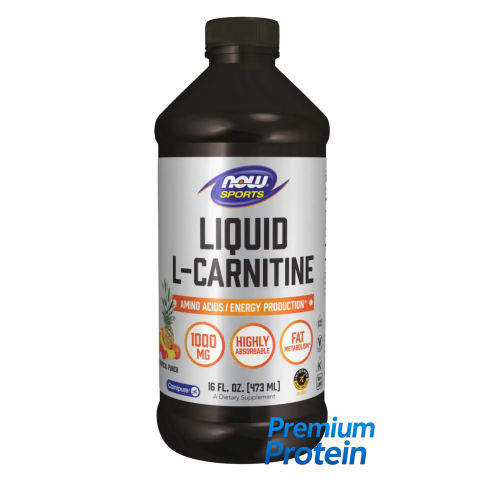 NOW Sports Carnitine - liquid | 473 мл × 1000 мг