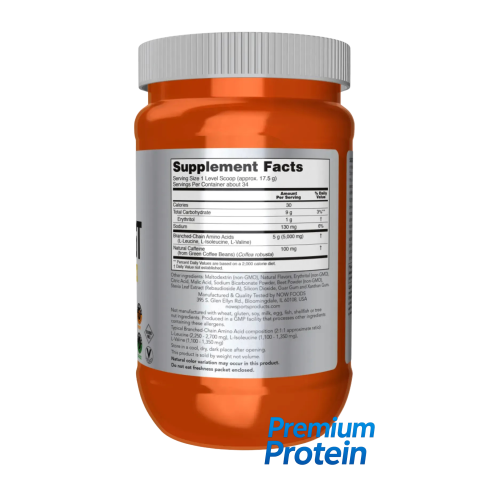 NOW Sports BCAA 2:1:1 — powder | 600 g