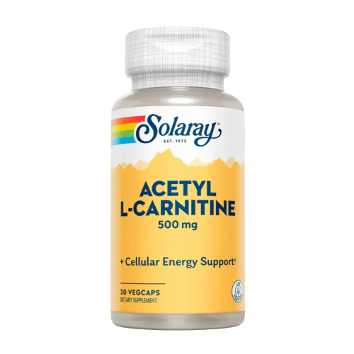 Solaray Acetyl L-Carnitine — capsules | 30 × 500 mg