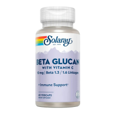 Solaray Beta Glucan with Vitamin C — capsules | 60 × 10 mg