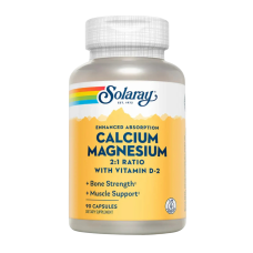 Solaray Calcium & Magnesium Amino Acid — capsules | 90