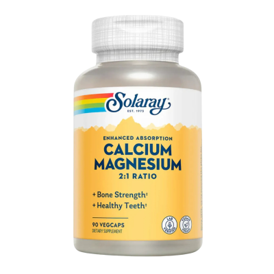 Solaray Calcium & Magnesium AAC 2:1 — capsules | 90
