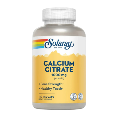Solaray Calcium Citrate - capsules | 120 × 1000 мг