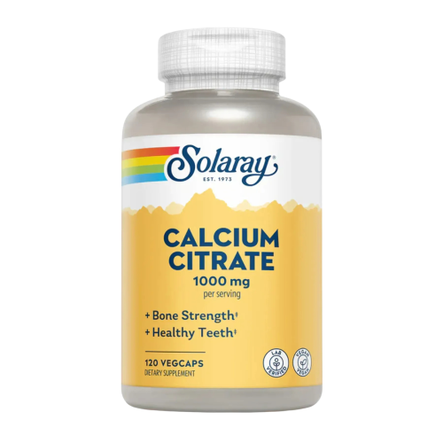 Solaray Calcium Citrate — capsules | 120 × 1000 mg