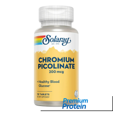 Solaray Chromium Picolinate - tablets | 50 × 200 mcg