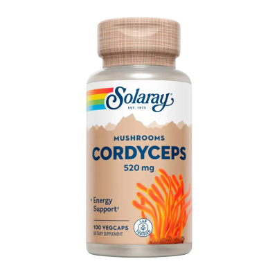 Solaray Cordyceps Mushroom - capsules | 100 × 520 мг