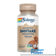 Solaray Fermented Shiitake Mushroom - capsules | 60 × 1000 мг