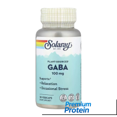 Solaray GABA - capsules | 30 × 100 мг