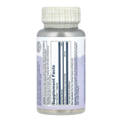 Solaray Beta Glucan — capsules | 30 × 200 mg