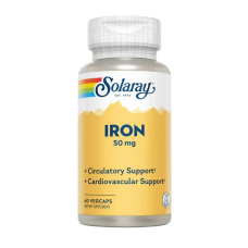 Solaray Iron — capsules | 60 × 50 mg