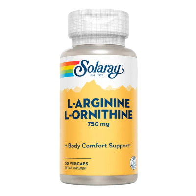 Solaray L-Arginine L-Ornithine — capsules | 50 × 750 мг
