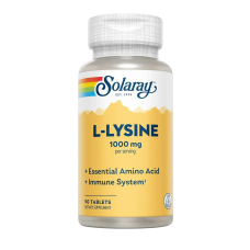 Solaray L-Lysine Free Form — tablets | 90 × 1000 mg