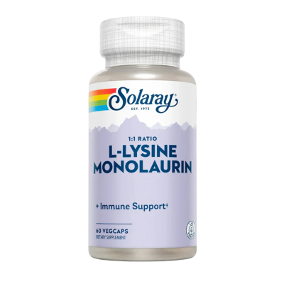 Solaray L-Lysine Monolaurin 1:1 — capsules | 60