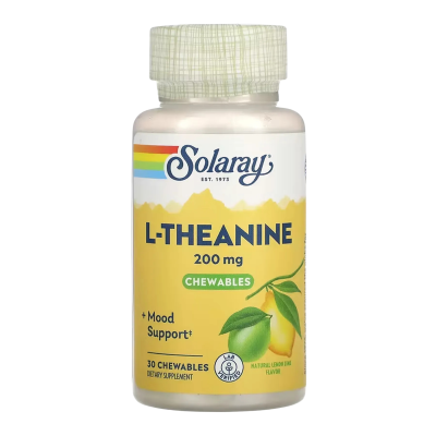 Solaray L-Theanine — 30 × 200 mg