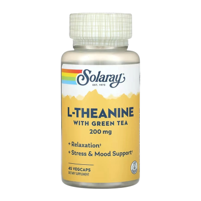 Solaray L-Theanine — capsules | 45 × 200 mg