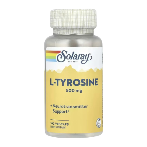 Solaray L-Tyrosine — capsules | 100 × 500 mg
