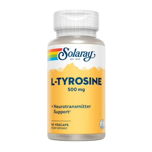 Solaray L-Tyrosine — capsules | 50 × 500 mg