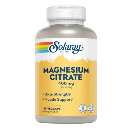 Solaray Magnesium Citrate - capsules | 180 × 400 мг