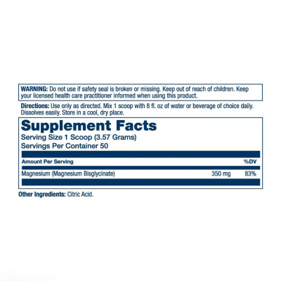 Solaray Magnesium Glycinate — powder | 279 g