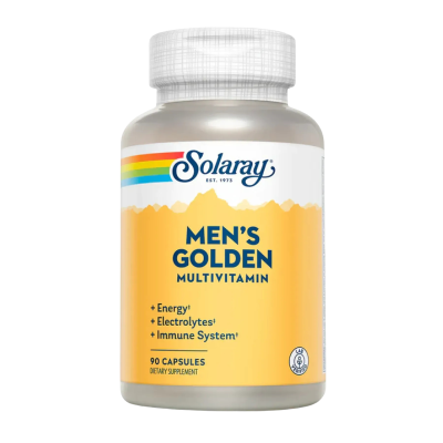 Solaray Mens Golden Multivitamin — capsules | 90