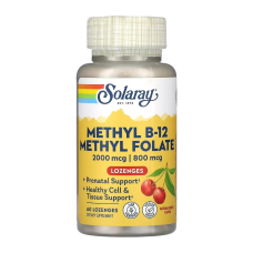 Solaray Methyl B-12 & Methyl Folate — capsules | 60
