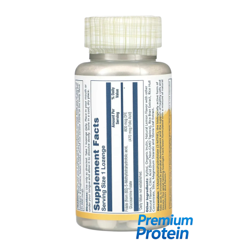 Solaray Methyl Folate — lozenges | 60 × 800 mcg