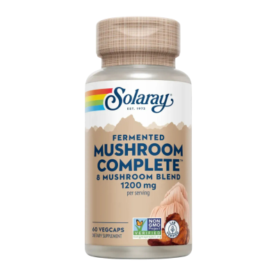Solaray Org Grown Mushroom Complete - capsules | 60 × 1200 mg